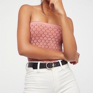 Free People intimate strapless top